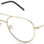 Warby Parker T4FT0T483 Brille poliertes Gold petra