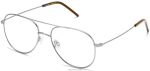 Warby Parker T4FT0T484 Brille poliertes Silber petra