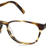 Warby Parker T4FT0T495 Brille gestreifte Sassafras Clemens
