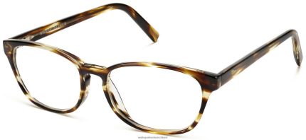 Warby Parker T4FT0T495 Brille gestreifte Sassafras Clemens