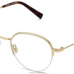 Warby Parker T4FT0T50 Brille poliertes Gold Einmachen