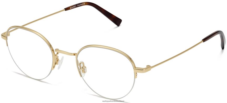 warby_parker_t4ft0t50_brille_poliertes_gold_einmachen.jpg Warby Parker T4FT0T50 Brille poliertes Gold Einmachen – Bild 1
