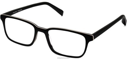 Warby Parker T4FT0T510 Brille schwarze matte Sonnenfinsternis Wilkie