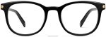 Warby Parker T4FT0T519 Brille tiefschwarz mit poliertem Gold durand – Bild 4
