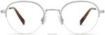 Warby Parker T4FT0T51 Brille poliertes Silber Einmachen – Bild 4