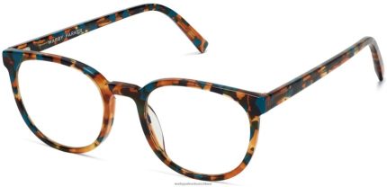 Warby Parker T4FT0T528 Brille blaugrüne Schildkröte Gillian