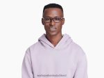 Warby Parker T4FT0T552 Brille violetter Quarzkristall mit poliertem Silber Gänseblümchen – Bild 3