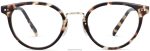 Warby Parker T4FT0T559 Brille Trüffelschildkröte mit poliertem Gold Elina – Bild 3