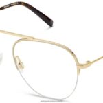 Warby Parker T4FT0T55 Brille poliertes Gold Vargas