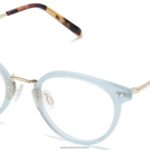Warby Parker T4FT0T560 Brille blaue Agave mit poliertem Gold Elina