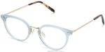 Warby Parker T4FT0T560 Brille blaue Agave mit poliertem Gold Elina
