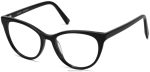 Warby Parker T4FT0T561 Brille pechschwarz haley