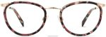 Warby Parker T4FT0T565 Brille violetter Quarzkristall mit poliertem Gold dinah – Bild 3