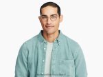Warby Parker T4FT0T56 Brille Eichenfass mit poliertem Gold Murrow – Bild 2