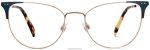 Warby Parker T4FT0T586 Brille Poliertes Gold mit gebürstetem Marineblau ava – Bild 3