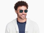 Warby Parker T4FT0T602 Brille poliertes Gold abe – Bild 2