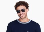 Warby Parker T4FT0T603 Brille gebürstete Tinte mit poliertem Gold abe – Bild 2