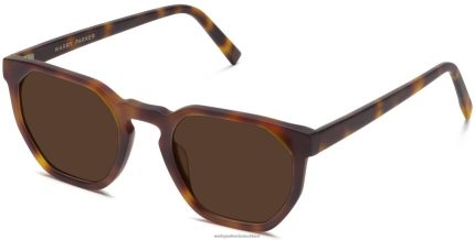 Warby Parker T4FT0T611 Brille Holzmaserung Schildkröte matt Tobias