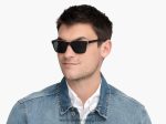 Warby Parker T4FT0T614 Brille schwarze matte Sonnenfinsternis barkley – Bild 2