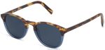 Warby Parker T4FT0T634 Brille Hudson Blue verblasst Niedergang