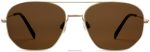 Warby Parker T4FT0T665 Brille poliertes Gold Aram – Bild 4