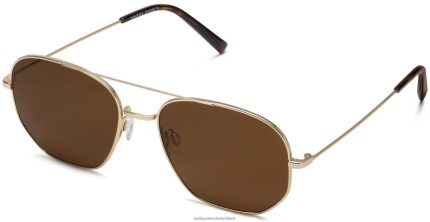 Warby Parker T4FT0T665 Brille poliertes Gold Aram