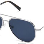 Warby Parker T4FT0T666 Brille poliertes Silber Räuber