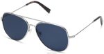 Warby Parker T4FT0T666 Brille poliertes Silber Räuber