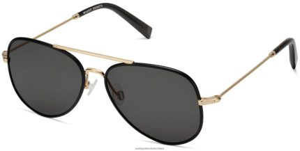 Warby Parker T4FT0T669 Brille gebürstete Tinte mit poliertem Gold Räuber