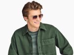 Warby Parker T4FT0T670 Brille poliertes Gold Räuber – Bild 2