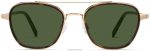 Warby Parker T4FT0T681 Brille Cognac-Schildkröte mit poliertem Gold Earle – Bild 4