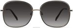 Warby Parker T4FT0T693 Brille tiefschwarz mit poliertem Gold leah – Bild 4