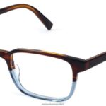 Warby Parker T4FT0T6 Brille Eastern Bluebird verblassen Kran