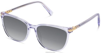 Warby Parker T4FT0T714 Brille Glockenblumenkristall mit poliertem Gold esme