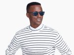Warby Parker T4FT0T715 Brille azurblauer Kristall haskell – Bild 2