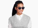 Warby Parker T4FT0T726 Brille Azurblauer Kristall mit Eichenfass Grog – Bild 3