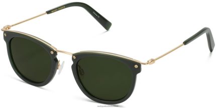 Warby Parker T4FT0T743 Brille Poblano mit poliertem Gold moriarty