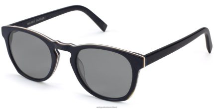Warby Parker T4FT0T762 Brille schwarze matte Sonnenfinsternis Topper