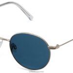Warby Parker T4FT0T769 Brille poliertes Silber Merrick