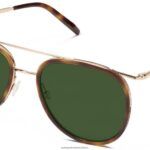 Warby Parker T4FT0T774 Brille Eichenfass mit poliertem Gold Montague