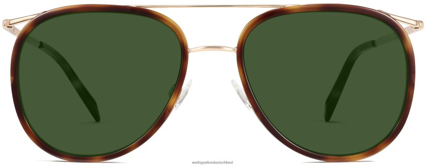 Warby Parker T4FT0T774 Brille Eichenfass mit poliertem Gold Montague – Bild 4