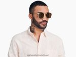 Warby Parker T4FT0T775 Brille Geißblatt mit poliertem Gold catori – Bild 3