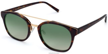 Warby Parker T4FT0T794 Brille Cognac-Schildkröte mit poliertem Gold fairfax