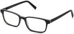 Warby Parker T4FT0T7 Brille schwarze matte Sonnenfinsternis Kran