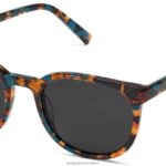Warby Parker T4FT0T812 Brille blaugrüne Schildkröte Gillian