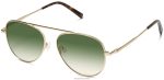 Warby Parker T4FT0T819 Brille poliertes Gold Belmar