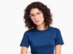 Warby Parker T4FT0T82 Brille Glockenblumenkristall mit poliertem Gold esme – Bild 2