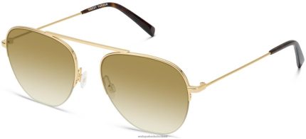 Warby Parker T4FT0T832 Brille poliertes Gold Vargas