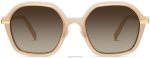 Warby Parker T4FT0T838 Brille Praline mit poliertem Gold esperanza – Bild 3