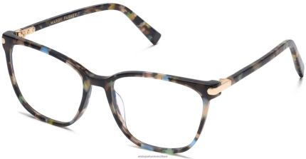 Warby Parker T4FT0T83 Brille Aventurin-Schildkröte mit poliertem Gold esme